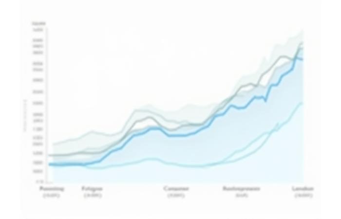 Infographic showing commercial and consumer lending growth, with a focus on delinquency rates.