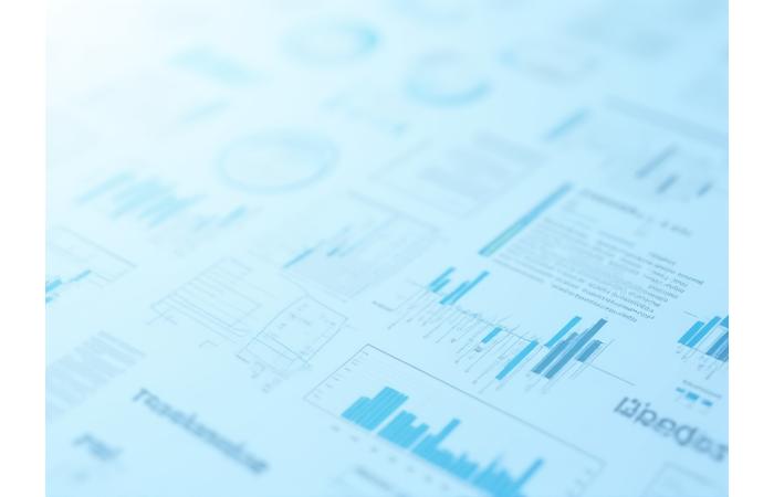 Chart visualizing bank stress test results, indicating different scenarios of financial stability.